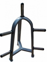 стойка для олимпийских дисков grome fitness на 7 мест