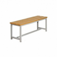 скамейка для раздевалки без спинки и крючков 200х32 ср001 apolonsport