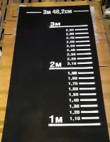 дорожка (разметка) для прыжков в длину с места, для сдачи норм физкультуры atlet gto-2