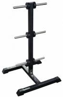 стойка для хранения дисков на 25 мм - елочка (на 6 позиций) mb barbell mb 1.14 черная