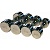 гантельный ряд zso chrome 1 кг - 10 кг (10 пар), шаг 1 кг
