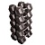 гантельный ряд body solid sdrs900